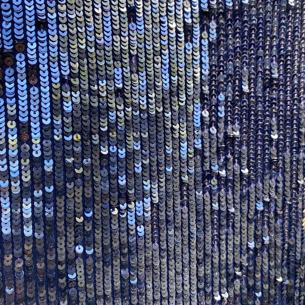 Nicole Miller sequined silk cocktail dress - Picture 9 of 15